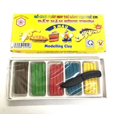 Đất Nặn Hoa Đào 5-10 Màu - Đồ Chơi Phát Triển Trí Tuệ và Sáng Tạo cho Bé 3+ - 15.000 VND