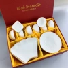Đặt ngay Bộ Bát Đĩa Cúng Gia Tiên Trắng Vàng Kim, Bộ Hoa Mặt Trời Gốm Sứ Bát Tràng Đa Kích Thước – Giá chỉ 249.000₫ 6