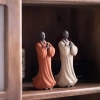 Đất Sét Tím Zen Little Monk - Đồ Trang Trí Nâng Trà, Phòng Khách, Bàn Trà 4