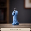 Đất Sét Tím Zen Little Monk - Đồ Trang Trí Nâng Trà, Phòng Khách, Bàn Trà 8