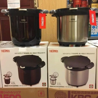 Đặt Sớm Nhận Sớm Đón Tết Nồi Ủ Thermos 4,5L Nhật Bản Giữ Nhiệt - Giá 3.36 Triệu