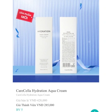 DATE 2.027 Bộ Dưỡng Da CareCella Hydration Basic Set 5sp Gcoop - Giá 335.000, giảm 73.700 4