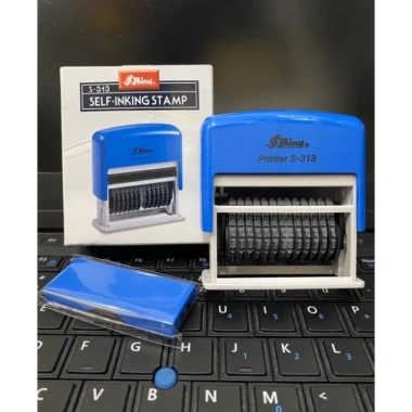 Dấu 13 số xoay Shiny S-313 - Giá ưu đãi 385,000 VND, chất lượng cao, thiết kế sang trọng, bảo mật tối đa