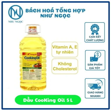 Dầu ăn 5L Kencook, Happi Koki, Cái Lân, Olein So Marvela – Giá chỉ 219.000 VNĐ