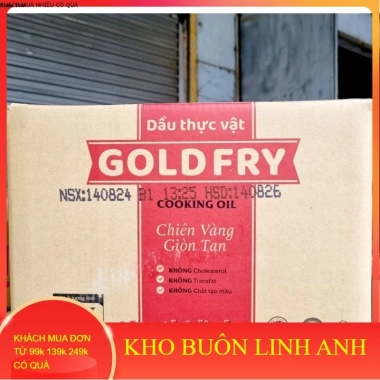 Dầu ăn Bích Goldfry Ochird Vega 19,8 lít - Giá chỉ 888.000 đ, giảm sâu, chất lượng cao