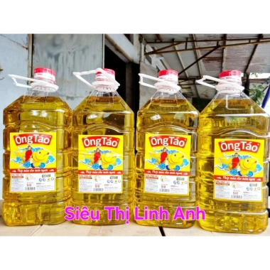 Dầu ăn can 5L, 4.5L, 4L Ông Táo Vega – giảm giá 22% chỉ 196.413₫