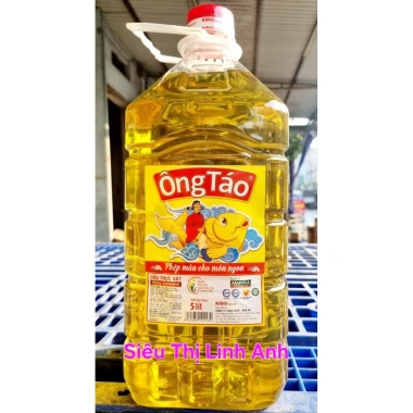 Dầu ăn can 5L, 4.5L, 4L Ông Táo Vega – giảm giá 22% chỉ 196.413₫