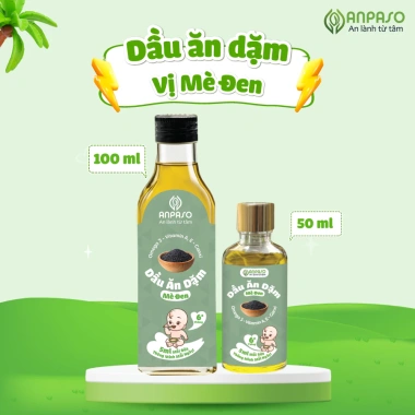 Dầu ăn dặm Anpaso ép lạnh hạt tự nhiên, chiên xào an toàn, cho bé - Giá 46.000 VND