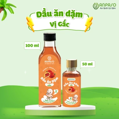 Dầu ăn dặm Anpaso ép lạnh hạt tự nhiên, chiên xào an toàn, cho bé - Giá 46.000 VND 9 Dầu ăn dặm Anpaso ép lạnh hạt tự nhiên, chiên xào an toàn, cho bé - Giá 46.000 VND 9