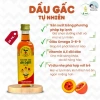 Dầu ăn dặm bé Thuyền Xưa hạt tự nhiên Oliu Macca Óc chó Gấc 65/250ml 70.000đ 5