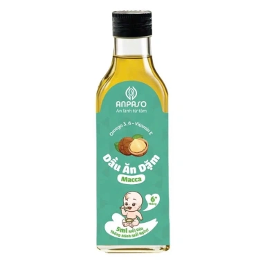 Dầu ăn dặm bé vị macca 100ml ANPASO XANHSAM Natural Organic - Giá 88.500đ 15