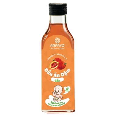 Dầu ăn dặm bé vị mè đen 100ml Anpaso Organic - An toàn, giảm giá 88.500₫ 14
