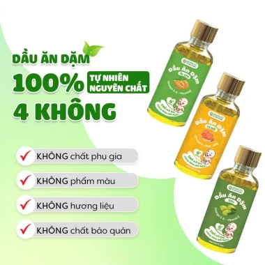 Dầu ăn dặm bé vị mè đen 50ml Anpaso - Natural & Organic, giảm giá 59.000đ 7 Dầu ăn dặm bé vị mè đen 50ml Anpaso - Natural & Organic, giảm giá 59.000đ 7