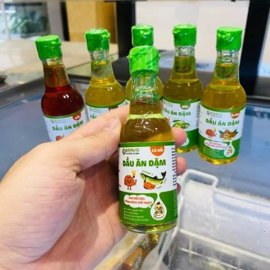 Dầu ăn dặm bé vị mè đen 50ml Anpaso - Natural & Organic, giảm giá 59.000đ 14 Dầu ăn dặm bé vị mè đen 50ml Anpaso - Natural & Organic, giảm giá 59.000đ 14