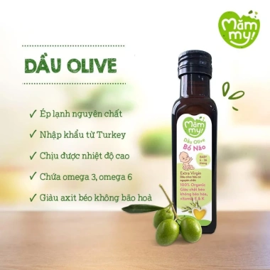 Dầu ăn dặm bổ não Mămmy cho bé đủ vị - Dầu Olifi, Hạt Lanh, Cá Hồi, Óc Chó, Gấc 30ml/100ml - Giá chỉ 95.000đ 6