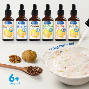Dầu ăn dặm Mămmy BIOBABY 100% thiên nhiên 50ml - Bổ dưỡng cho bé 6 tháng, giá 62,300₫ 8
