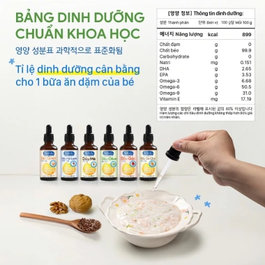 Dầu ăn dặm Mămmy BIOBABY 100% thiên nhiên 50ml - Bổ dưỡng cho bé 6 tháng, giá 62,300₫ 9
