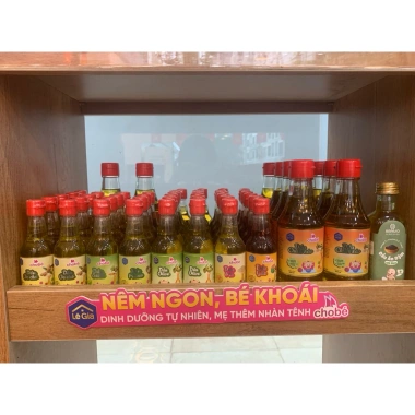 Dầu ăn dặm Óc chó 60ml Lê Gia - XanhSam Natural & Organic, giá chỉ 81.250₫ 8