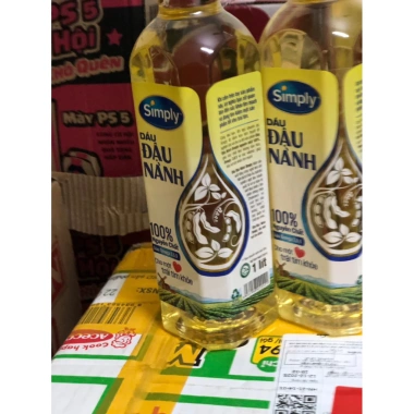 Dầu ăn Dầu Đậu Nành Simply 1L - Giá ưu đãi 85.000 VND, chất lượng cao, không mùi 3 Dầu ăn Dầu Đậu Nành Simply 1L - Giá ưu đãi 85.000 VND, chất lượng cao, không mùi 3