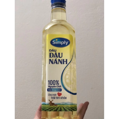 Dầu ăn Dầu Đậu Nành Simply 1L - Giá ưu đãi 85.000 VND, chất lượng cao, không mùi 5 Dầu ăn Dầu Đậu Nành Simply 1L - Giá ưu đãi 85.000 VND, chất lượng cao, không mùi 5