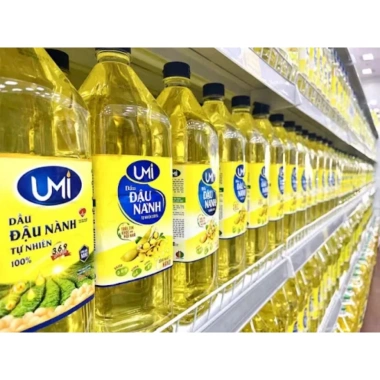 Dầu Ăn Đậu Nành Nguyên Chất 100% UMI 1.8L - Omega 3-6-9, Tốt Tim Mạch, Giá 135.000 VND