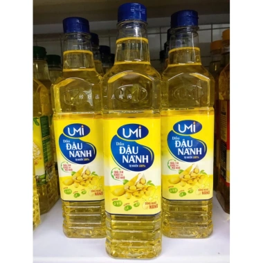 Dầu Ăn Đậu Nành Nguyên Chất 100% UMI 1.8L - Omega 3-6-9, Tốt Tim Mạch, Giá 135.000 VND