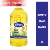 Dầu ăn đậu nành Simply 1L-2L, hạn dùng 03/08/2.025, giảm giá 21% chỉ 84.000₫
