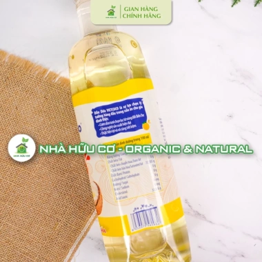 Dầu ăn dừa Vietcoco 1 lít - Organic, thơm ngon, chịu nhiệt cao, giá ưu đãi