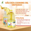 Dầu ăn dừa Vietcoco 1 lít - Organic, thơm ngon, chịu nhiệt cao, giá ưu đãi 8