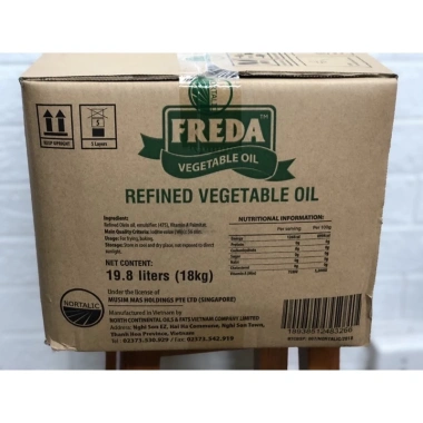 Dầu Ăn Freda Đóng Bịch 18kg Giá Rẻ - Chỉ 849.000 VND, Tiết Kiệm 20%