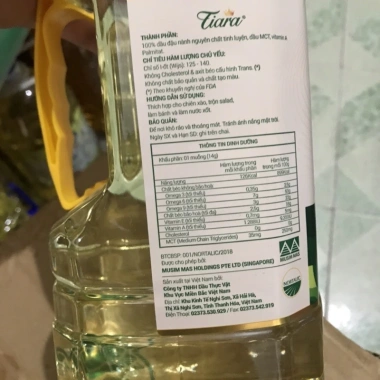 Dầu Ăn Giá Rẻ Dầu Đậu Nành Tiara 2 Lít - Giảm giá tới 115.975₫, chỉ 147.288₫