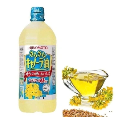 Dầu ăn hoa cải AJNOMOTO Nhật Bản 1.000g - Dinh dưỡng cao, giá ưu đãi 145.000 VND