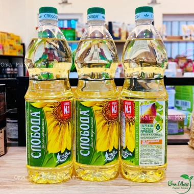 Dầu ăn hướng dương NON GMO Sloboda 1 lít - Nga, giảm giá 97.000 đ, chất lượng nhập khẩu, giá tốt cho sức khỏe