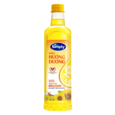 Dầu ăn Hướng Dương Simply Neptune Cái Lân Meizan 1L - Giá 60.000, chất lượng chuẩn