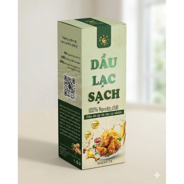 Dầu ăn lạc 500ml - Pure Peanut Oil tự nhiên, giàu dinh dưỡng, giá ưu đãi 64.600₫