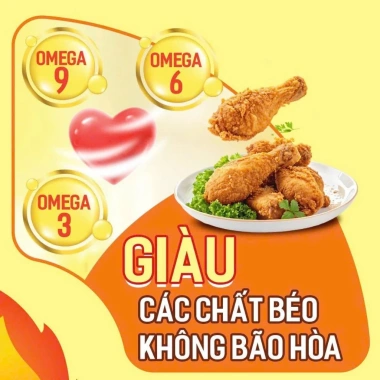 Dầu ăn Meizan Gold cao cấp 400ml-2L dán nhiệt độ cao chiên giòn 31.000 dong