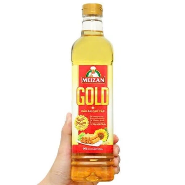 Dầu ăn Meizan Gold cao cấp 400ml-2L dán nhiệt độ cao chiên giòn 31.000 dong