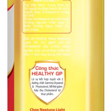 Dầu ăn Neptune Light 1L - Siêu nhẹ, không mỡ, giá chỉ 65.000₫, giảm tới 18.2% 7 Dầu ăn Neptune Light 1L - Siêu nhẹ, không mỡ, giá chỉ 65.000₫, giảm tới 18.2% 7