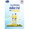 Dầu ăn Simply 1 lít - Dầu đậu nành nguyên chất, Giá ưu đãi 69.000 VND, giảm mạnh 7