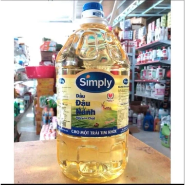Dầu Ăn Simply Đậu Nành 5L - 360.000₫, dinh dưỡng cao, không chất bảo quản