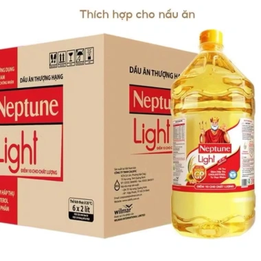 Dầu ăn thực vật NEPTUNE 2L Giá 145.000₫, chất cao cấp, giảm giá, nấu ăn lành mạnh Dầu ăn thực vật NEPTUNE 2L Giá 145.000₫, chất cao cấp, giảm giá, nấu ăn lành mạnh