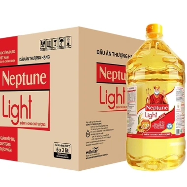 Dầu Ăn Thượng Hạng Neptune Light 2L – Hương Vị Tinh Khiết, Giá 142.000₫ 3 Dầu Ăn Thượng Hạng Neptune Light 2L – Hương Vị Tinh Khiết, Giá 142.000₫ 3