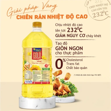 Dầu Ăn Thượng Hạng Tường An Gold 2L - Giá 123.000đ, chất lượng cao, thơm ngon