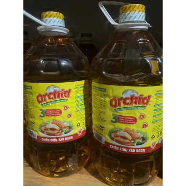 Dầu ăn tinh luyện Orchid 5 lít - Dinh dưỡng cao, không mùi, giá ưu đãi 225.000 VND 2 Dầu ăn tinh luyện Orchid 5 lít - Dinh dưỡng cao, không mùi, giá ưu đãi 225.000 VND 2