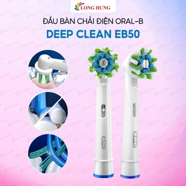 Đầu bàn chải điện Oral‑B Deep Clean EB50 – làm sạch sâu, giá ưu đãi 329.000₫ 2