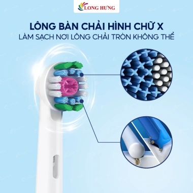 Đầu bàn chải điện Oral‑B Whitening EB18p chính hãng - Giá ưu đãi 329.000₫ 5