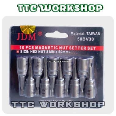 Đầu bắn tôn JDM 8mm nam châm chống trượt, chống ăn mòn, chuôi lục giác 1/4 - Độ bền cao, Giá ưu đãi 71.750₫ 2