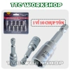 Đầu bắn tôn JDM 8mm nam châm chống trượt, chống ăn mòn, chuôi lục giác 1/4 - Độ bền cao, Giá ưu đãi 71.750₫ 3