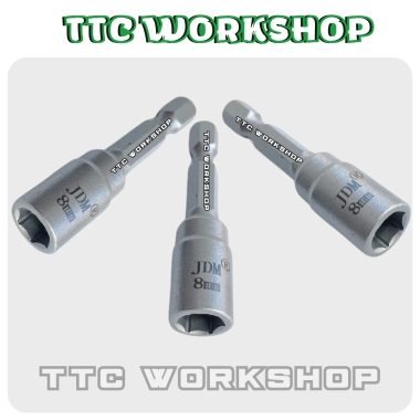 Đầu bắn tôn JDM 8mm nam châm chống trượt, chống ăn mòn, chuôi lục giác 1/4 - Độ bền cao, Giá ưu đãi 71.750₫ 4