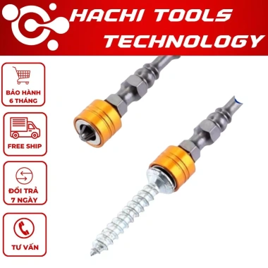 Đầu bắn vít nam châm mũi bắt vít trợ lực chống trượt – Giá 29.000đ, công cụ làm mộc